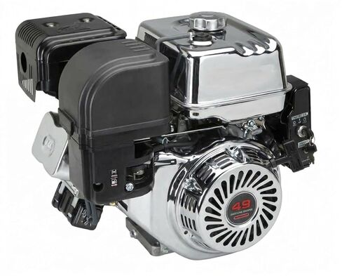 Brilliant Chrome Pull Start Recoil Starter for Predator 420cc 13HP Engine, w/ 49cc Modified Sticker, Smooth Pull Start Upgrade, Mini Bike Go Kart Pull Cord Start Assembly in Saudi Arabia