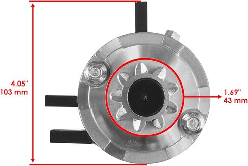Caltric Starter Compatible with Evinrude 70 70Hp E70El E70Tl E70Ttl 1980-1997 Marine in Kuwait