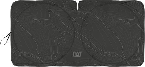 Windshield Sun Shade for Ford F-250 2015-2020, Foldable Front Window Sunshade, UV Heat Blocker, Interior Protection Sun Shield, Keeps Truck Cab Cool, Heavy-Duty Truck Accessory - Green Camo in Kuwait
