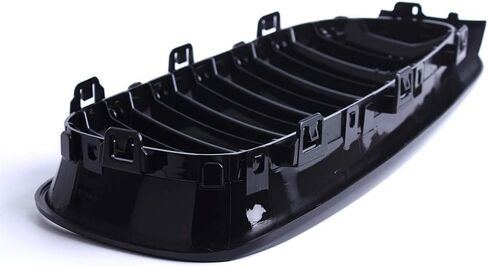 For BMW 3 Series GT/F34 2013-2019 Shiny Black Front Kidney Grille Grill Double Line in Saudi Arabia