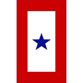 1 Blue Star Military Service Flag Sticker (Army Decal) in Saudi Arabia