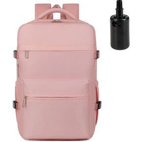 Lunapack Backpack, Vacuum Back Pack Travel, Large Capacity Travel Back Pack, Expandable Backpacks with Electric Pump,Pink in Saudi Arabia