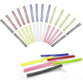 2800Pcs Micro Stitch Gun Fasteners, 0.18 Inch (4.5mm) Fine Barbs, 7 Colors for Mini Micro Tagging Gun, for Hemming, Basting, Repair & Crafts – Fasteners Only, NOT for Standard tag Guns in Saudi Arabia