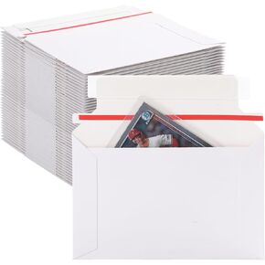 400 Count Trading Card Envelopes 6" x 4" Trading Card Mailers for Shipping, Perfect Sized Shipping Envelope for Mailing Semi-Rigid and Toploaders, Protector Supplies in Saudi Arabia