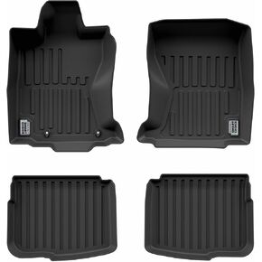 Smart Choice Car Floor Mats Custom fit for 2020-2025 Subaru Outback/Legacy - Made in USA - Black - Full Set 1st & 2nd Row in Saudi Arabia