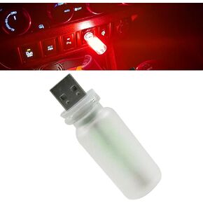 سيارة USB المحيطة الضوء، المكونات في السيارات المحيطة الإضاءة الرجعية مصباح، 5V زجاجة صغيرة بلوري التحكم باللمس الديكور ضوء الليل للسيارة، غرفة نوم، التخييم، حزب (الأزرق) in Kuwait