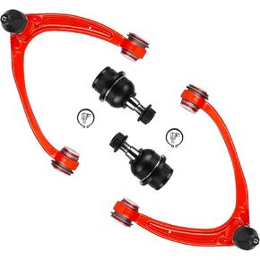 4PCS Front Upper Control Arm with Ball Joint for Chevy Silverado 1500 2007-2013/Suburban, for Cadillac Escalade ESV EXT 07-13, for GMC Sierra 1500 Yukon XL PU Bushing Suspension Kit K80669 K80670 in Kuwait