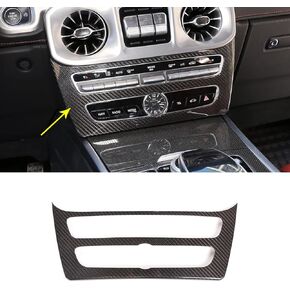 Center Console Mode Button Decorative Frame Cover Real Carbon Fiber Interior Trim Accessories Fit for Mercedes-Benz G-Class G500 G63 W464 2019 2020 2021 2022 2023 in Kuwait