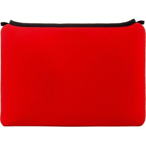 Red Slim Neoprene Laptop Sleeve 14" | Water-Resistant Case Compatible with ThinkPad T14, Scratch Protection in Saudi Arabia