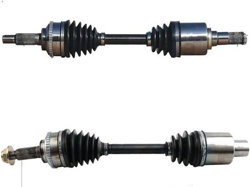 Replacement fits Mazda Tribute Ford Escape 2 Front CV Axle Shafts Set Std.Transm in Kuwait