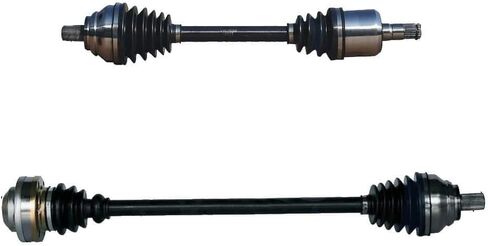 Replacement Surtrack Set of Front Left and Right CV Axles For Jetta Rabbit Mechanics Choice for Volkswagen in Kuwait