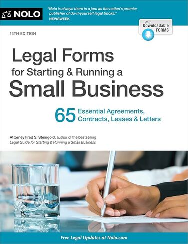 Legal Forms for Starting & Running a Small Business: 65 Essential Agreements, Contracts, Leases & Letters in Kuwait