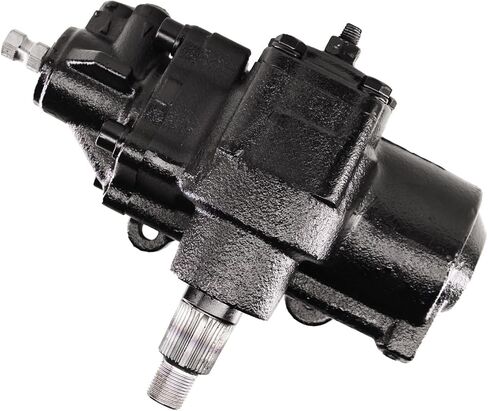 Detroit Axle - 4WD Power Steering Gear Box for 2003-2008 Dodge Ram 2500 3500, Complete Power Steering Gearbox Assembly 2004 2005 2006 2007 Replacement in Kuwait