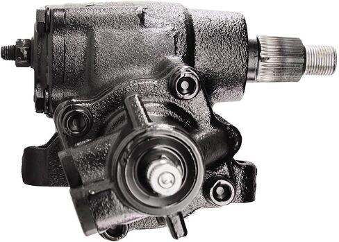 Detroit Axle - 4WD Power Steering Gear Box for 2003-2008 Dodge Ram 2500 3500, Complete Power Steering Gearbox Assembly 2004 2005 2006 2007 Replacement in Kuwait