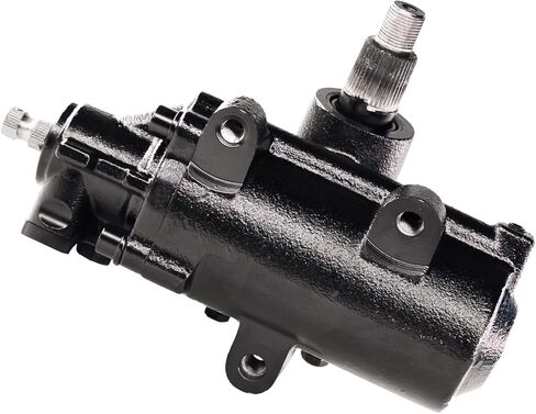 Detroit Axle - 4WD Power Steering Gear Box for 2003-2008 Dodge Ram 2500 3500, Complete Power Steering Gearbox Assembly 2004 2005 2006 2007 Replacement in Kuwait