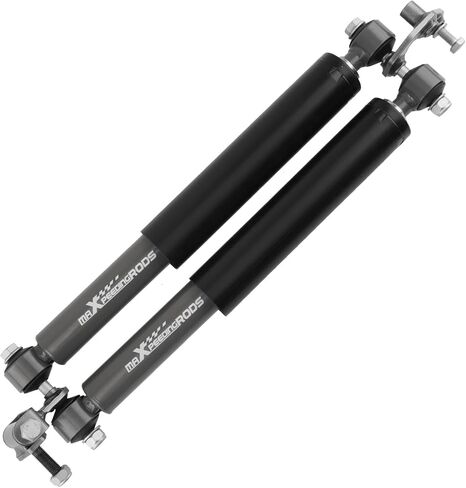 maXpeedingrods Dual Steering Stabilizer for Jeep Cherokee XJ Wrangler TJ 1984-2006 with 2.5-6.5" Lift, for MJ, Wrangler Rubicon, G1 Version in Kuwait