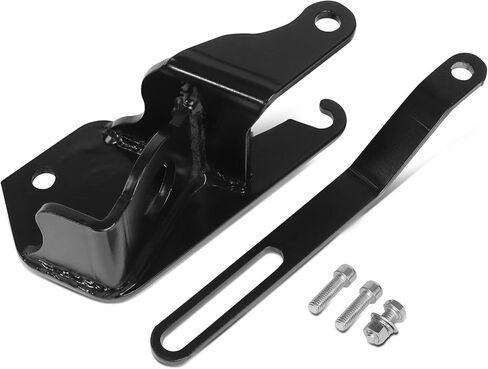 DNA Motoring LEPOW-100 OE Power Steering Pump Mount Bracket Kit Compatible With Chevy Bel Air One-Fifty Two-Ten Series 1955-1957,Black in Kuwait