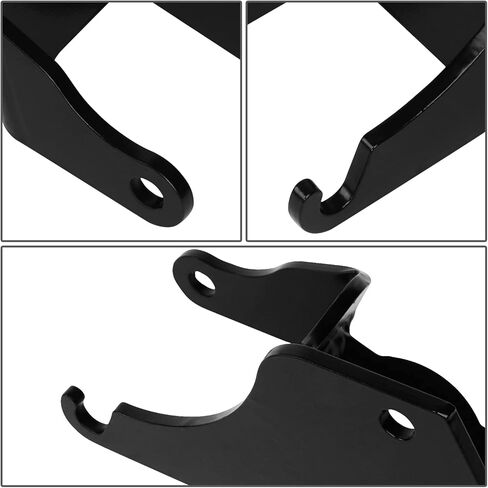 DNA Motoring LEPOW-100 OE Power Steering Pump Mount Bracket Kit Compatible With Chevy Bel Air One-Fifty Two-Ten Series 1955-1957,Black in Kuwait
