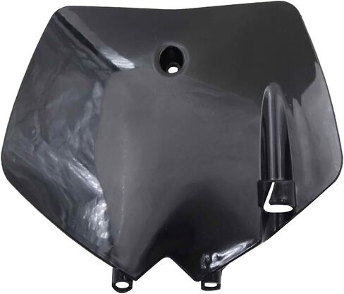 Motorcycle Front Number Plate Plastic Cover For KTM 50 for Adventure KTM50 distintivo(Black) in Kuwait