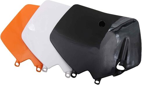 Motorcycle Front Number Plate Plastic Cover For KTM 50 for Adventure KTM50 distintivo(Black) in Kuwait