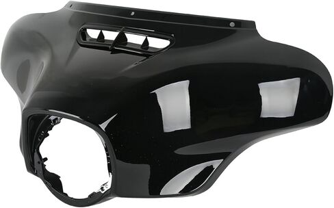 XMT-MOTO Black Front Outer Fairing Fit for Harley Electra Glide Street Glide Ultra Limited and Tri Glide models 2014-later in Saudi Arabia