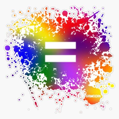 Equality Ink Vinyl Waterproof Sticker Decal Car Laptop Wall Window Bumper Sticker 5" in Kuwait