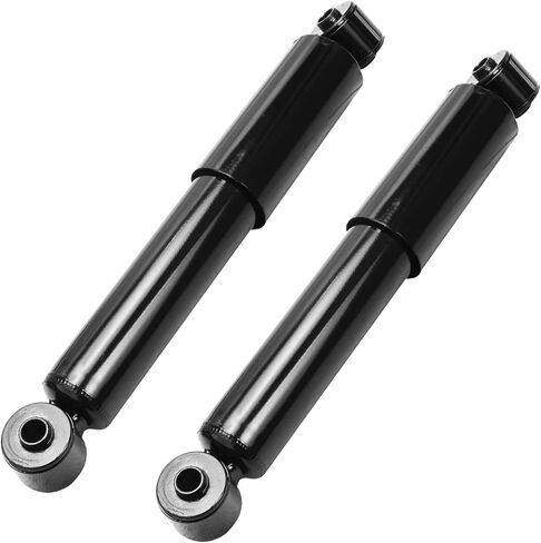 Detroit Axle - 2 Rear Shock Absorbers for 2005-2012 Nissan Pathfinder 2006 2007 2008 2009 2010 2011 Rear Replacement Shocks Pair Set in Kuwait
