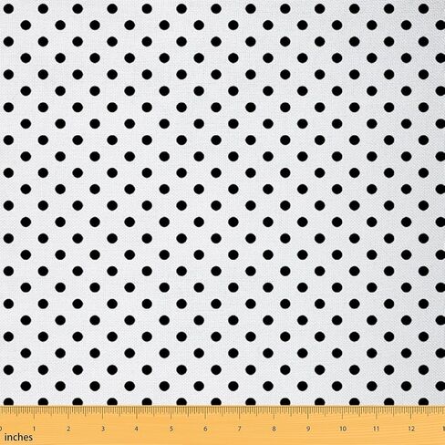 Polka Dot Fabric by The Yard,Pink White Dots Fabric for Chairs Sofa Sewing,Modern Simple Art Style Soft Flannel Polyester No Stretch and Home DIY Projects Waterproof,1 Yard,36" L x 59" W in Kuwait