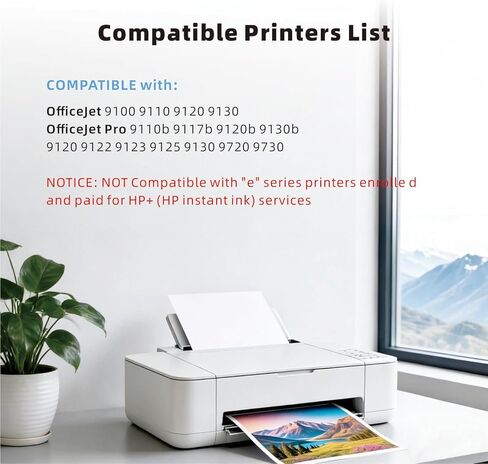 936XL 936 Ink Cartridges with Chip Replacement for 936 936XL Ink Cartridges Combo Pack for OfficeJet Pro 9117b 9110b 9120b 9130b 9120 9122 9123 9125 9130 9720 9730 Printers (with chip, 4 Pack) in Saudi Arabia