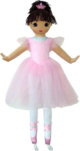 Anico Well Made Play Doll for Children La Bella Ballerina, Hispanic, 36" Tall, Pink in Saudi Arabia