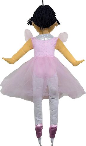 Anico Well Made Play Doll for Children La Bella Ballerina, Hispanic, 36" Tall, Pink in Saudi Arabia