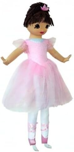 Anico Well Made Play Doll for Children La Bella Ballerina, Hispanic, 36" Tall, Pink in Saudi Arabia