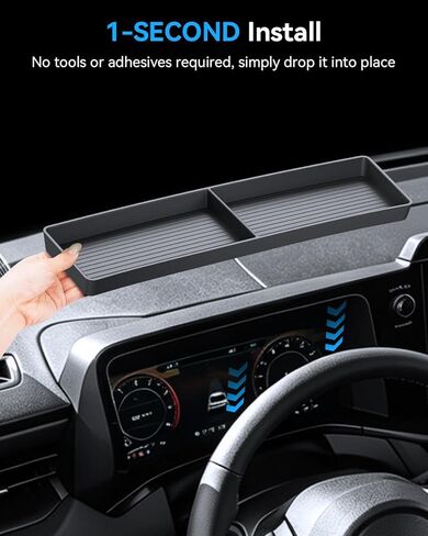 2026 Outback Behind Screen Storage Box for 2026 Subaru Outback (Wilderness/Premium/Limited/Touring/Limited XT/Touring XT) Hidden Dashboard Organizer Tray, 2026 Outback Accessories Dash Console Bin in Saudi Arabia