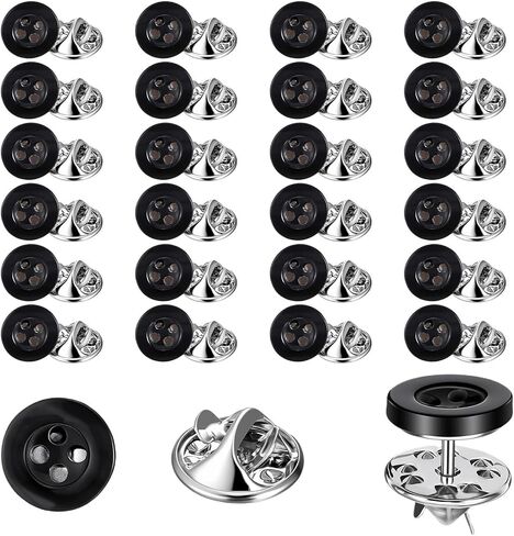 24 PCS No Sew Buttons for Clothes, Pants Button Replacement, Button Pins for Jeans for Clothes Repair and Garment in Saudi Arabia