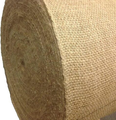 Sedona Designz 24" Wide Burlap Roll – 100% Natural Jute Fabric – 9 oz Upholstery-Grade – Odor-Free, Biodegradable & Durable – Ideal for Crafts, Décor, Upholstery & Gardening - 5 Yards in Saudi Arabia