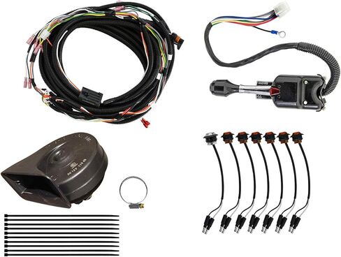 SuperATV Turn Signal Kit for Can-Am Maverick X3 (2017+) - Steering Column and Attached Horn in Saudi Arabia