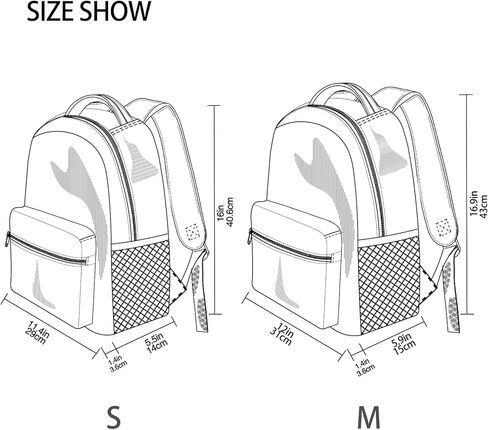 Blueangle Cupcakes Donuts Pattern Print Computer Backpack - Lightweight School Bag for Boys Girls Tenns in Saudi Arabia