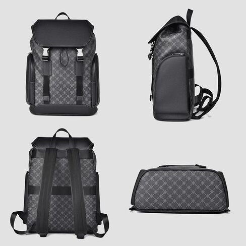 Travel Laptop Backpack, Work Bag Laptop Bag Water Resistant Rucksack Gift for Men and Women Fits 15.6 Inch (Black Egg Pattern) in Saudi Arabia