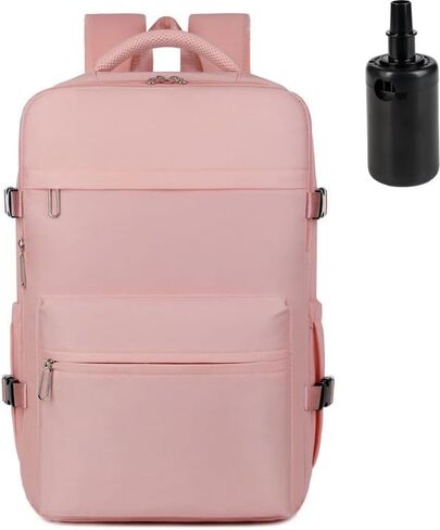 Lunapack Backpack, Vacuum Back Pack Travel, Large Capacity Travel Back Pack, Expandable Backpacks with Electric Pump,Pink in Saudi Arabia