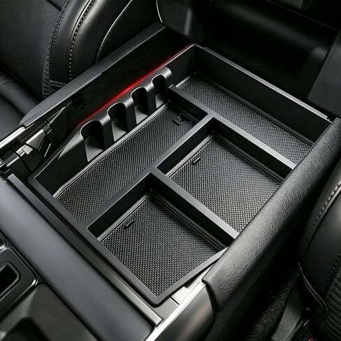 Autorder Center Console Dash Organizer for 2020 2021 2022 2023 2024 2025 Ford Escape Accessories 8-inch Dashboard Insert Tray with Cellphone Holder Storage Box with Anti-Slip Mat(Not fit 13.2-Screen) in Saudi Arabia