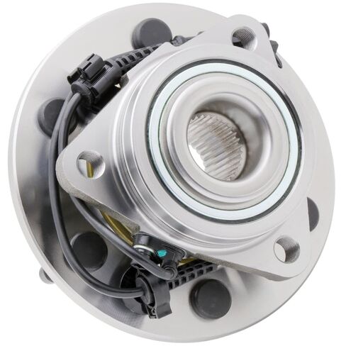 Front Wheel Bearing Hub Assembly, 515096 Wheel Hub Compatible with Chevy Tahoe Silverado 1500 Avalanche Suburban, Cadillac Escalade, GMC Yukon Sierra(2007-2014) 4WD,6 Lugs W/ABS in Kuwait
