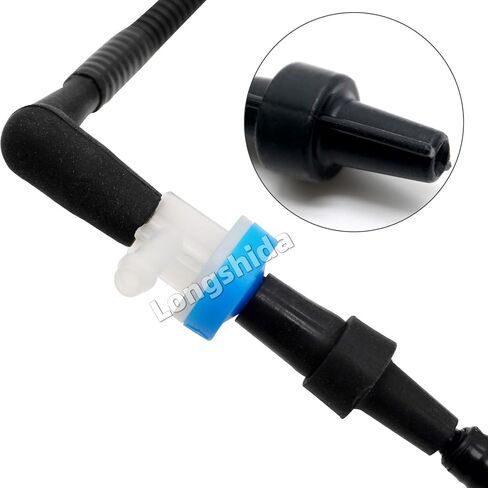 مجموعة أنبوب فراغ قفل المحور - بديل لـ 7C34-7A784-EB/EC/ED - متوافق مع Ford Super Duty F250 F350 F450 F550 (2005-2010) - 4×4 ESOF Pulse Vacuum Hublock Line Kit in Kuwait