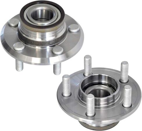 IRONTEK 513224x2 RWD Front Wheel Hub and Bearing fits for Dodge 2008-2014 Challenger, 2006-2014 Charger, 2005-2008 Magnum; Fit 2005-2014 for Chrysler 300 513224 5 Lugs w/ABS (2 PCS) in Kuwait