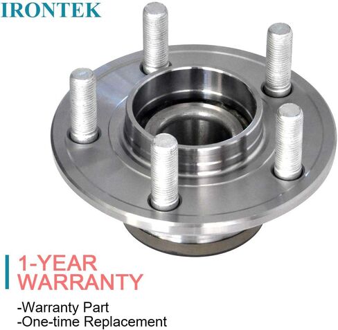 IRONTEK 513224x2 RWD Front Wheel Hub and Bearing fits for Dodge 2008-2014 Challenger, 2006-2014 Charger, 2005-2008 Magnum; Fit 2005-2014 for Chrysler 300 513224 5 Lugs w/ABS (2 PCS) in Kuwait