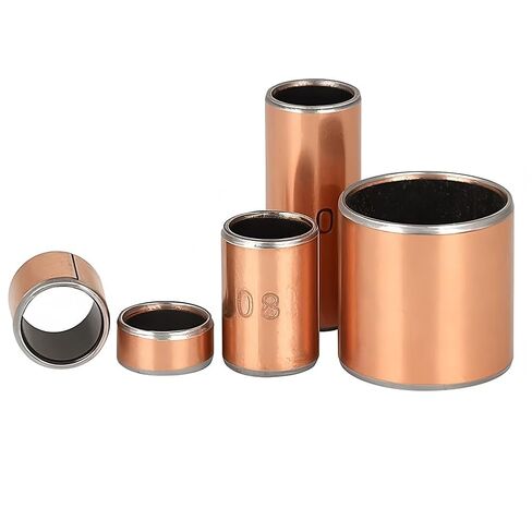 10Pcs SF-1 Composite Copper Bushing 12mm x 10mm x 24mm Self-lubricating Oil-Free DU Wear-Resistant Sleeve Bearing in Saudi Arabia