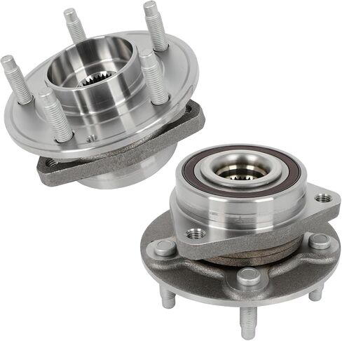 SCITOO Wheel Bearing and Hub Replaces 513398 Front or Rear fit for Chevrolet for Malibu 2016-2021, for Buick Regal TourX 2018-2020, for LaCrosse 2017-2019 Hub Bearing Assembly 5 Lugs W/ABS [2pc] in Kuwait