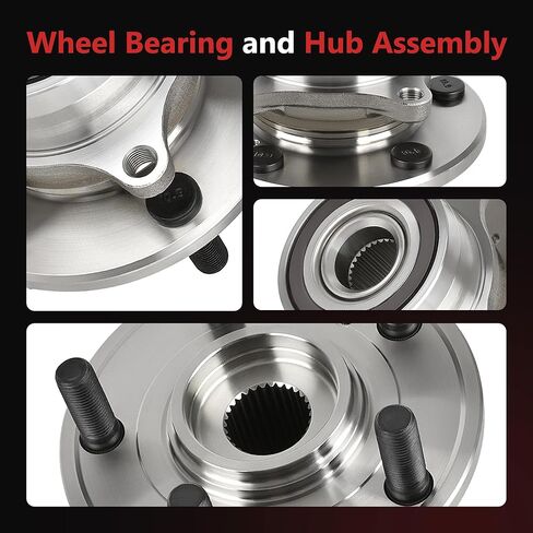 HYR 513267 Front Wheel Bearing Hub Assembly Fits Acura 2010-2013 ZDX, 2007-2013 MDX, Honda 2009-2015 Pilot, 5 Lugs w/ABS in Saudi Arabia