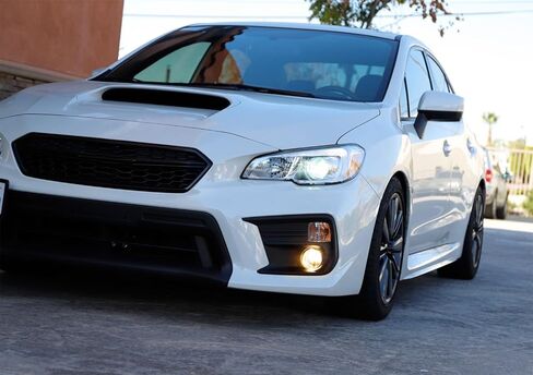 iJDMTOY Complete Set Yellow Lens Fog Light Kit with Foglamp Bezel Covers, Wiring Harness On-Off Switch Compatible with 2018-2020 Subaru WRX or STI in Kuwait