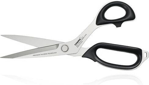 TONMA 12" Professional Fabric Scissors [Made in Japan] Japanese SRS-13 Steel Heavy Duty Sewing Scissors, Titanium Coated Sharp Dressmaker Tailor Shears for Industrial Leather, Upholstery and Carpet in Kuwait