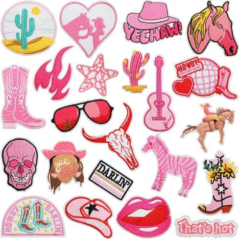 26pcs Jungle Animal Iron on Patches for Kids, Cute Safari Embroidered Appliques with Elephant, Lion, Giraffe, Zebra, Crocodile, Trees, for Clothes, Backpacks, Jackets, DIY Crafts in Kuwait